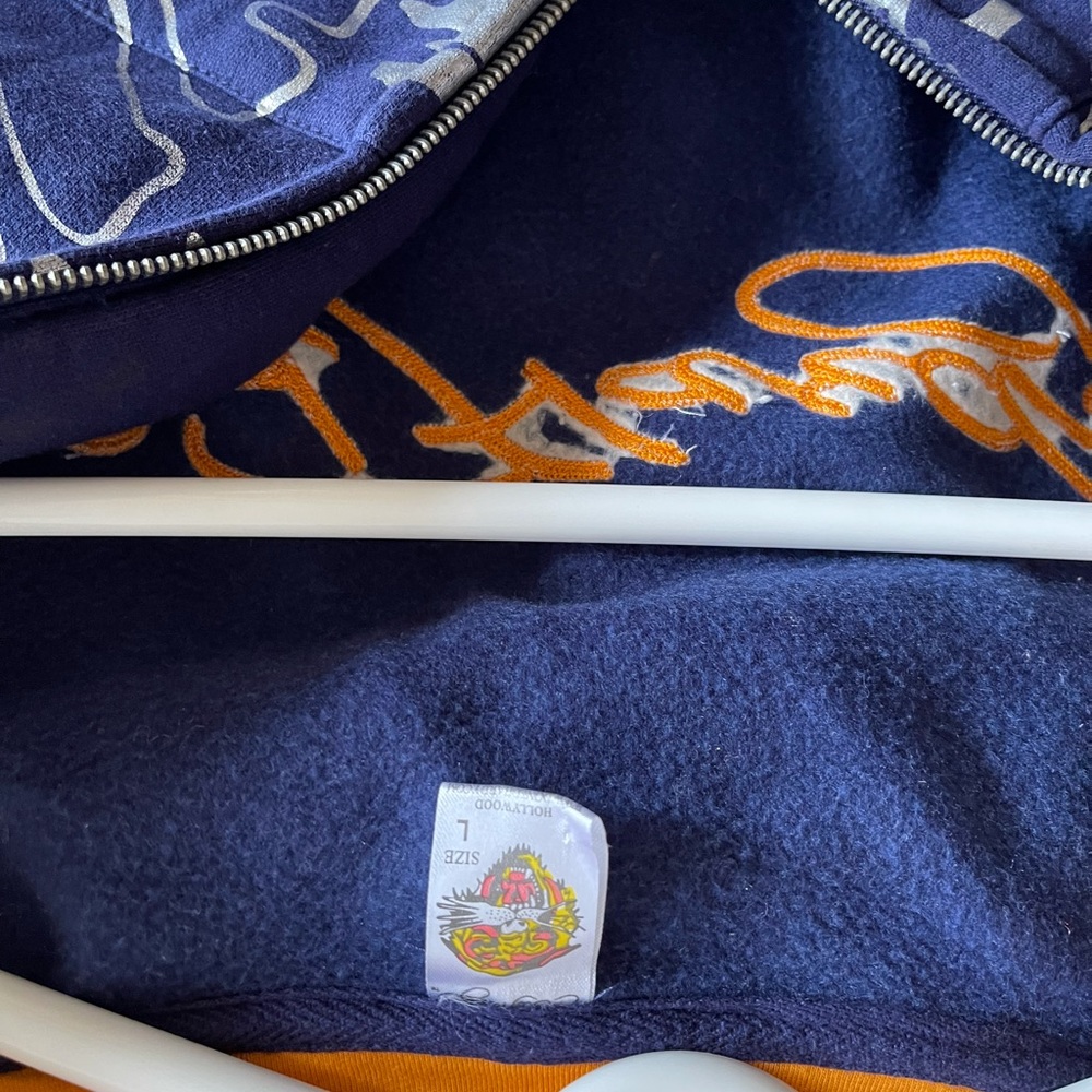 Beautiful vintage Ed hardy hooded jacket